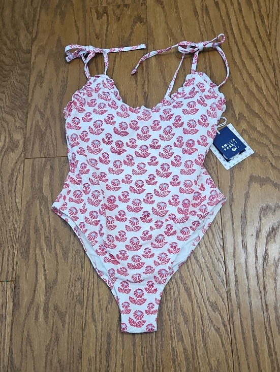 Roller Rabbit Other - Roller Rabbit x Target Floral Tie Shoulder One Piece Swimsuit Women’s S NWT